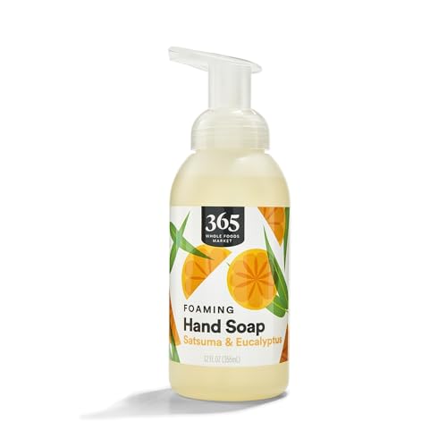 365 by Whole Foods Market, Foaming Hand Soap, Satsuma & Eucalyptus, 12 Fl Oz