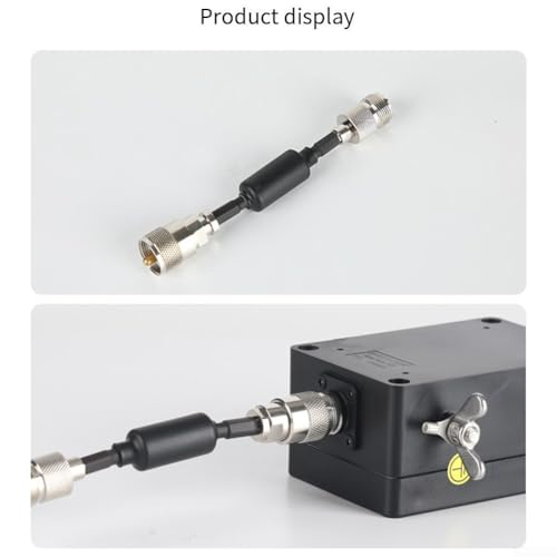 Funda de ferrita para estación de radio, reductor RFI 1,3-55 MHz para coaxial 3