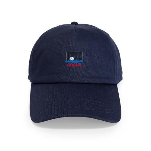 CafePress Water Polo Goal Unique Adjustable Baseball Hat Navy