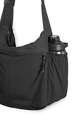 Image of ODODOS 20L Crossbody Tote Bag Large Capacity Lightweight Hobo Shoulder Sling Bags for Gym Shopping Beach Travel