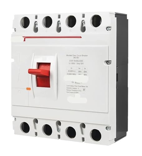 Disyuntor solar contra cortocircuitos en instalaciones trifásicas 4P de 400V y 100A
