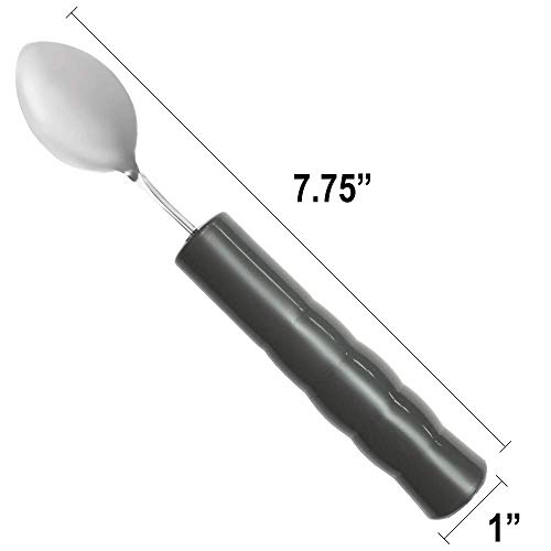 Rehabilitation Advantage Weighted Teaspoon with Solid Plastic Handle by Rehabilitation Advantage - Image 4