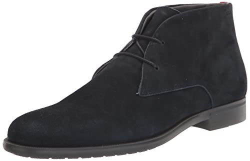 Image of HUGO Men's Kyron Suede Lace Up Desert Boot
