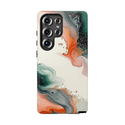 Coque Samsung S25 Ultra design abstrait vert pour sublimer votre quotidien