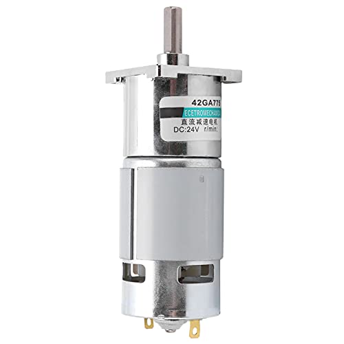 Motor de engranajes de 24 V silencioso para reducir el ruido en automatizaciones
