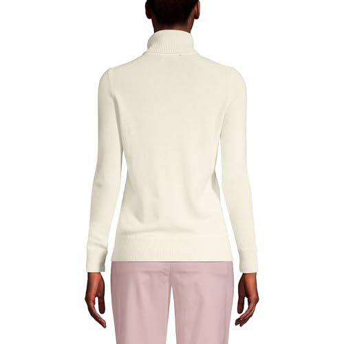 Image of Lands' End Women's Cashmere Turtleneck Sweater