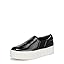 Black Smooth Leather