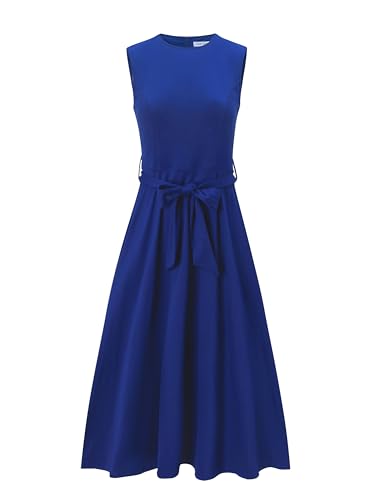 Image of Women's A-Line Midi Dresses, Cocktail Formal Wedding Guest Party Dress