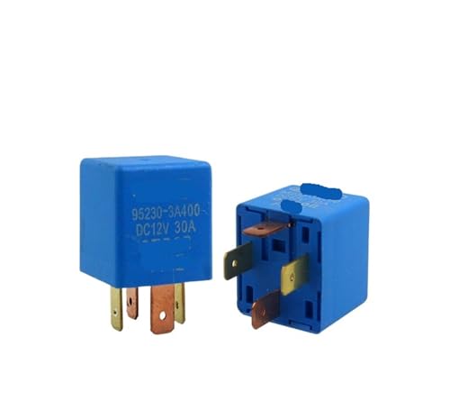 Relais 12V 30A bleu pour resoudre les pannes de climatisation et de phares de voiture