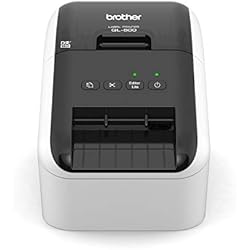 Bordadora Brother Pe 770 Precio Brother Ql-800 - Impresora de Etiquetas (USB 2.0, Cortador Automático, Impresión A Negro/Blanco)