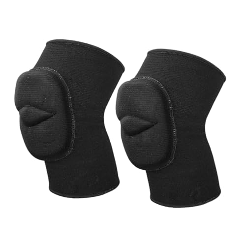 WOFASHPURET 2pcs Thickened Volleyball Pads Full Leg Compression Sleeve for Snowboarding Dance and Daily Activities