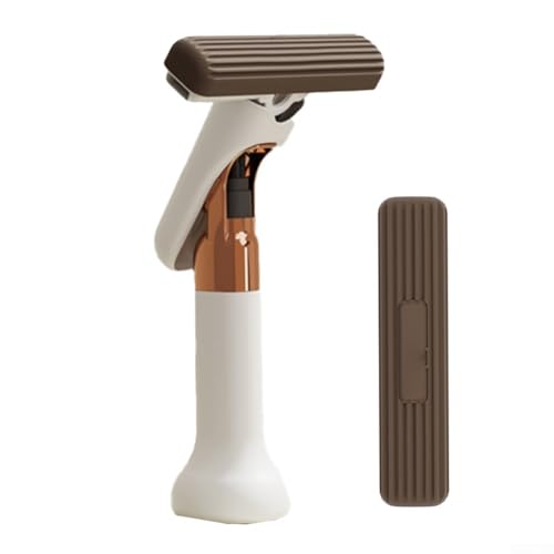 Pulizia senza sforzo con mocio compatto con innovativo meccanismo a spruzzo (bianco)