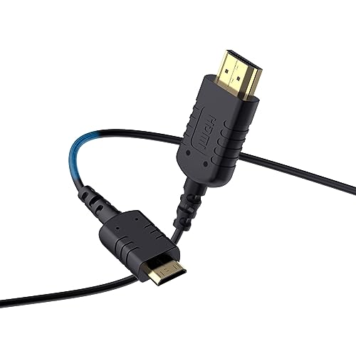 Cable Mini HDMI a HDMI 4K de alta velocidad de 1.5 pies y 18gbps con soporte HDR para cámara