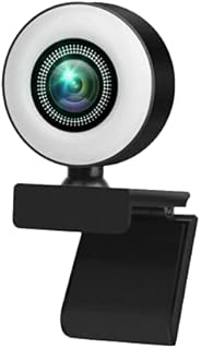 Project Telecom Halo E | 4K UHD | Ultra High Definition Webcam | Ring Light | Video Conference | USB | Compatible with ISDN Tek