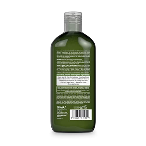 Dr Organic, Organic Hemp Oil 2 In 1 Shampoo & Conditioner, Natural, Vegan, Cruelty Free, Paraben & Sls Free, Eco Friendly Recyclable Packaging, For Women & Men, Palm Oil Free, 265Ml #TOP1