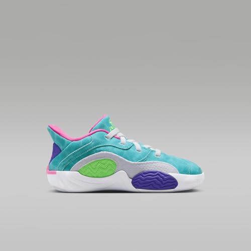 Tatum 2 Little Kids' Shoes (HJ7383-303, Hyper Jade/White/Hyper Pink/Green Strike) Size 23