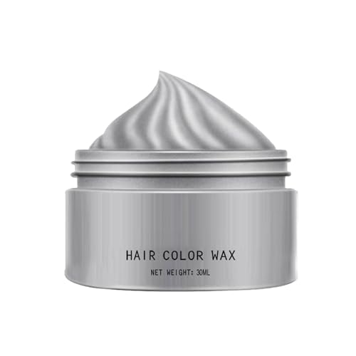 Cera para el cabello - Tinte temporal | Tinte para el cabello | Tinte para el cabello | Tinte temporal para el cabello | Color crema de pelo temporal | Color natural para hombres, mujeres, todas las