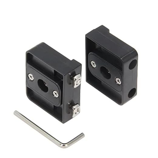 Befenybay 2 PCS 3D Printer Parts Diameter 8mm Z-Axis Leadscrew Top Mount for Ender-3 CR-10 Z-Rod Bearing Holder
