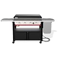 Weber Slate Griddle, 36-inch 4-Burner Natural Gas Flat Top Grill, Black, Rust-Resistant
