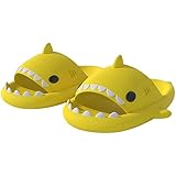 Diseo de tiburones: cada zapatilla tiene caractersticas autnticas de tiburn: los dientes afilados replicados, a las aletas a los ojos amplios! Estas zapatillas tienen tantos detalles en comparacin con un tiburn real! Estas zapatillas son perfectas para el ventilador obsesionado con el tiburn.