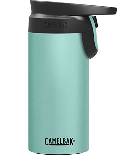 CamelBak Botella de Acero Inoxidable Aislada al Vacío Forge Flow 350ml Chaleco de hidratación, Unisex Adulto, COSTERO