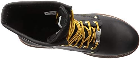 Ad Tec 9in Super Logger Leather Work Boots for Men - Steel Toe, Oil Resistant Lug Sole | Image 4
