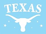 9"x12" Stencil Texas Longhorn Steer Stars Farmhouse DIY Signs WES9C