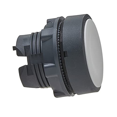 Bouton poussoir rasant blanc mécanique haute précision pour commande