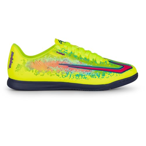 Chuteira Topper Strike VI Fsal, Amarelo/Verde/Pink, 42