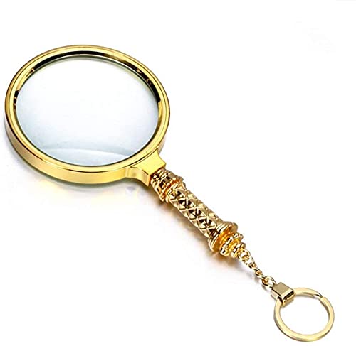 Loupe loupe de lecture à main 4X pour déchiffrer les livres