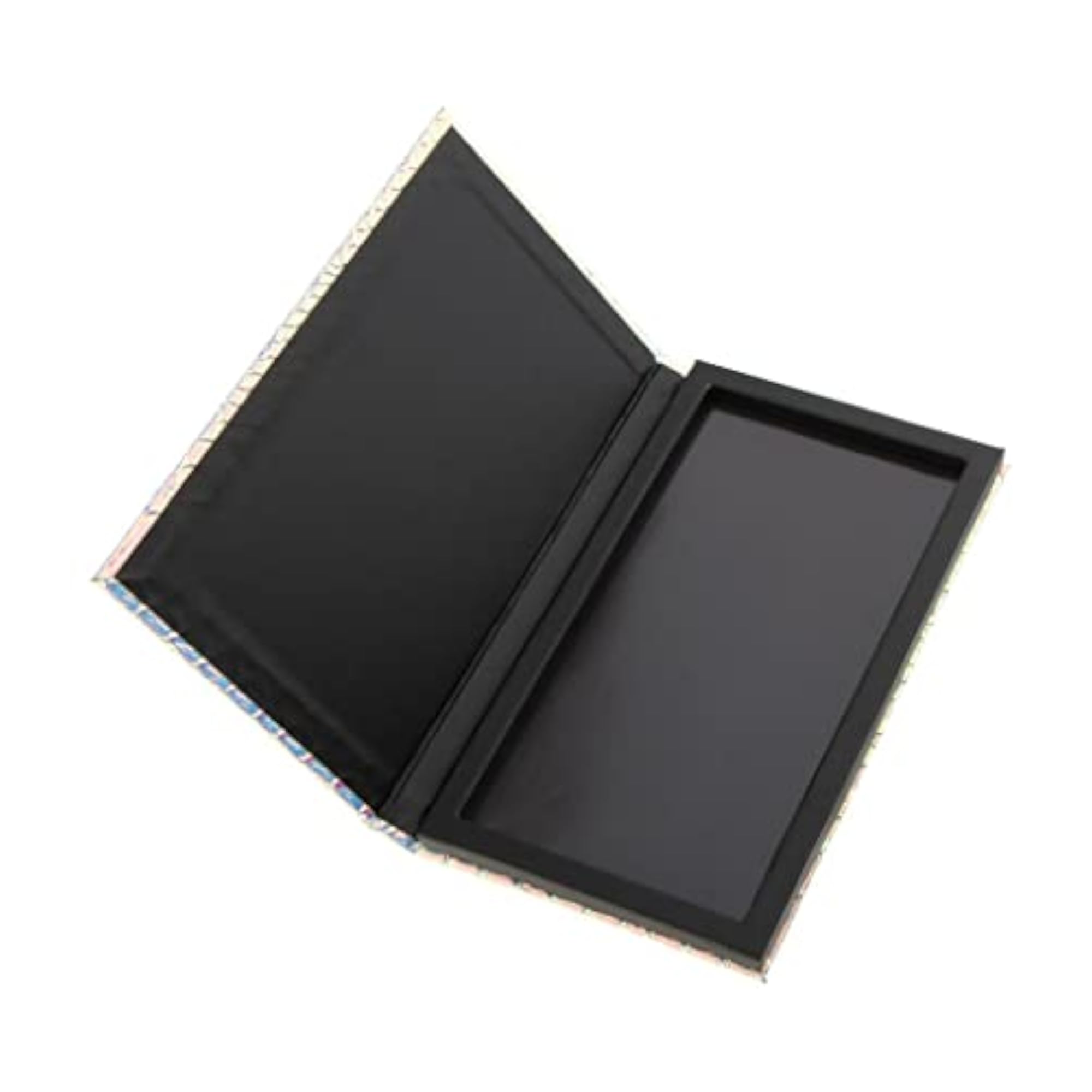 2x Rectangle Empty Magnetic Palette Container Box for Makeup