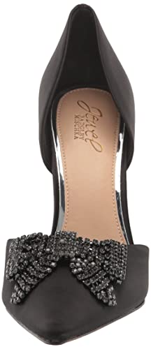 Jewel Badgley Mischka Aubrey Retro Bow Pump Black #TOP1