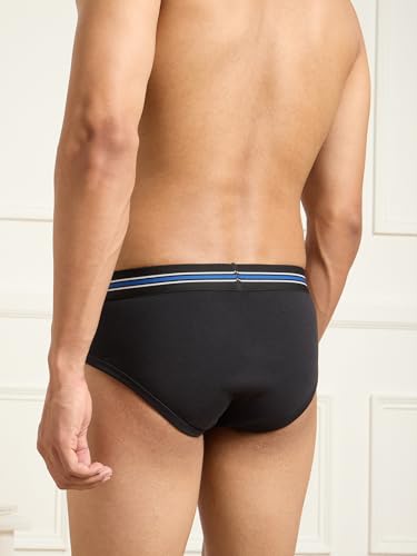 Image of Modern Crew CoolSense Cotton Briefs for Men| Super Combed Cotton with Stretch, Stay 3 Degrees Cool & Fresh, Anti-Bacterial| Microfiber Waistband