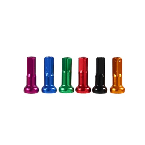Vctitil ATMA7E45-B-10/162MS 10Pcs 14G Spoke Nipples End Tips Mountain Bike Spoke Cap Aluminium Alloy Bicycle Spoke Nipples Wheel Spoke Nipple Decoration thumb #4