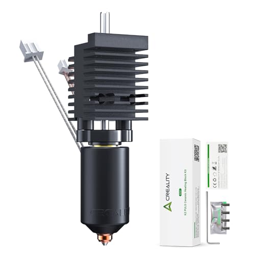 Creality K2 Plus Hotend, Kit de bloque calefactor de cerámica original, boquilla Unicorn de intercambio rápido, resistencia a altas temperaturas de 350°C para K2P Combo/ K2 Plus
