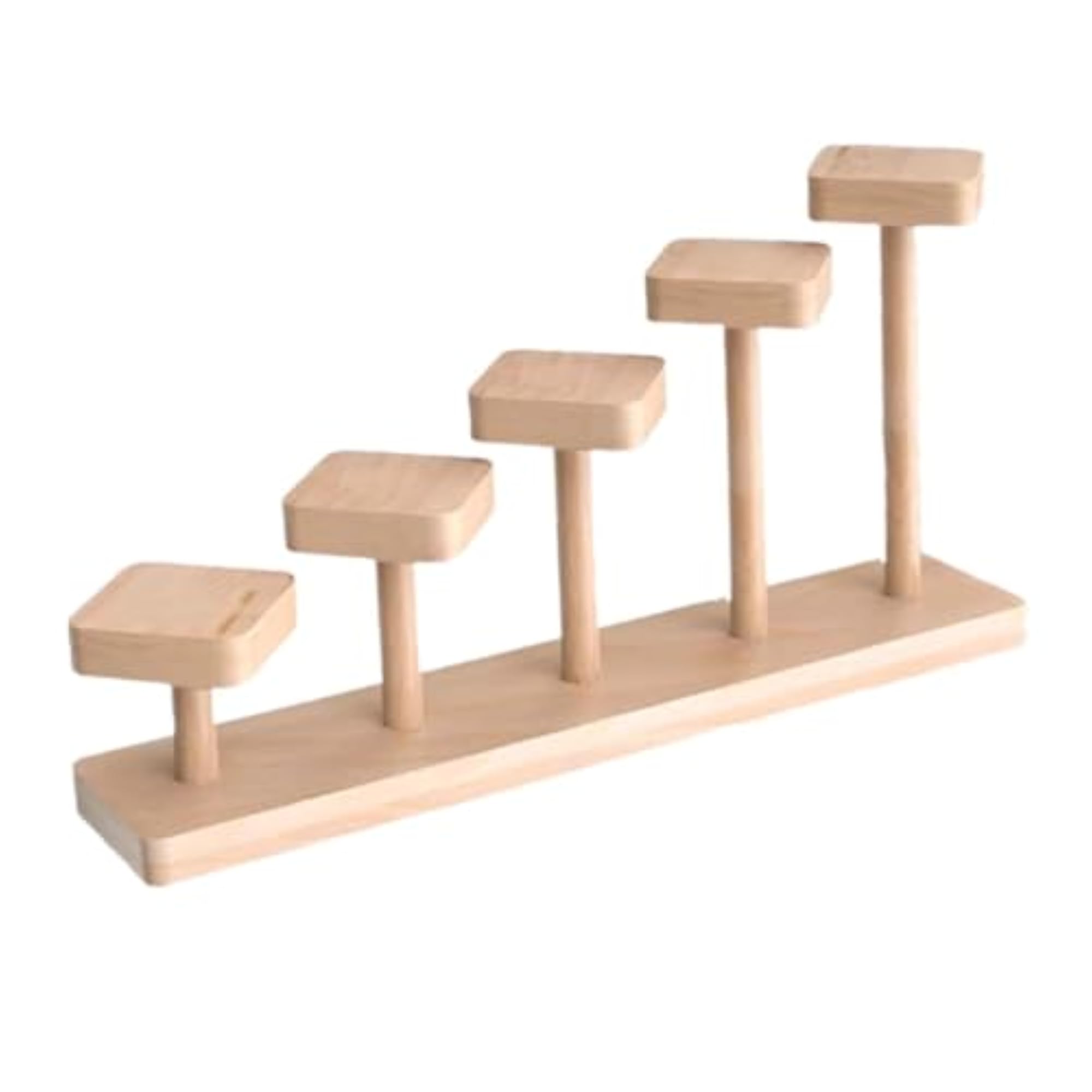 Wooden Display Riser Storage Figure Display Stand
