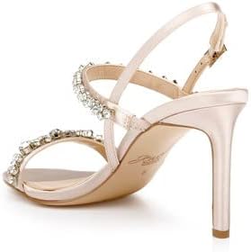 Jewel Badgley Mischka Donna Stiletto Sandals - Image 4