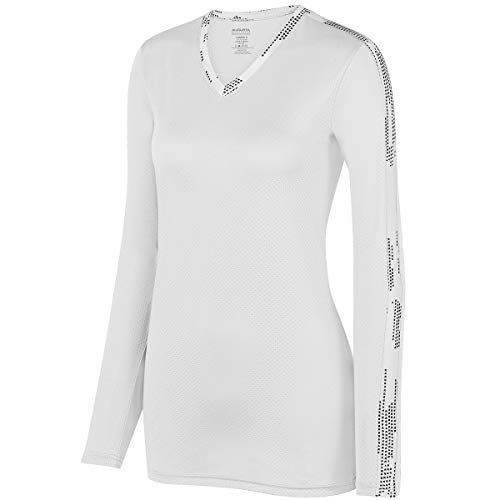 Augusta Sportswear Women's 1307, White/White, X-Small