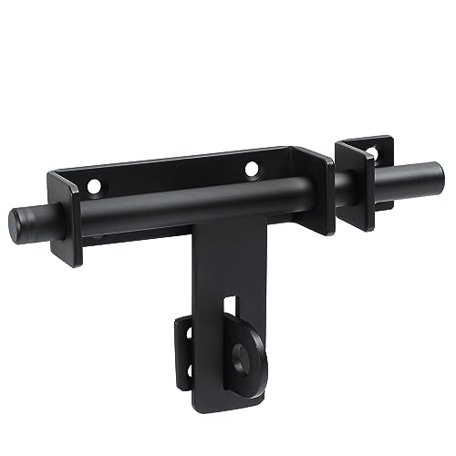 Sayayo Gate Latch for Wooden Gates Garden Gate Lock Heavy Duty SUS304 Stainless Steel Solid Door Bolt 160MM Length