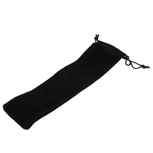 Preisvergleich Produktbild Tragetasche, Reisetasche Besteck, Wiederverwendbar Aufbewahrungstasche auch für Bleistift, Stroh, Make-up-Pinsel - Schwarz