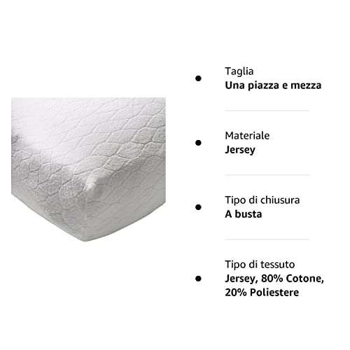 Caleffi Spugna Coprimaterasso, Jersey, Unica