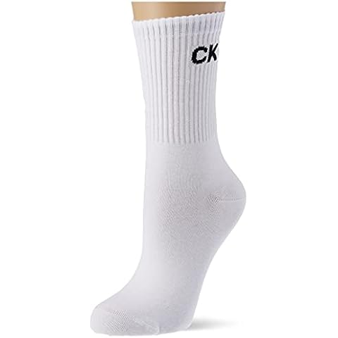 Calcetines Cortos de Algodón con Logo Moderno de CK para Mujer Cover