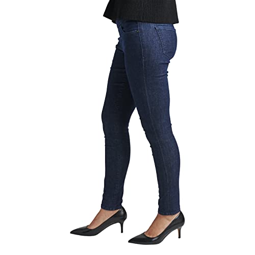 JAG Jeans Women's Petite Nora Mid Rise Skinny Pull-on Jeans, Ink, 6 Petite2