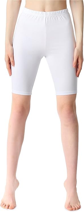 Image of DIVING DEEP Womens Slip Shorts for Under Skirt Shorts for Women & Girls High Waisted Women's Shorts | Stretchable Skin Fit Shorties Tights for Women & Girls | Cycling Shorts for Women