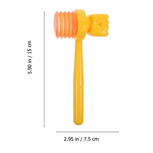 Cabilock Brinquedo De Martelar De 12 Peças Mini Martelo Estridente Martelo De Plástico Brinquedo Est