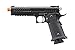 Lancer Tactical Knightshade Hi-Capa Gas Blowback Airsoft Pistol Color: Black/Gold Barrel