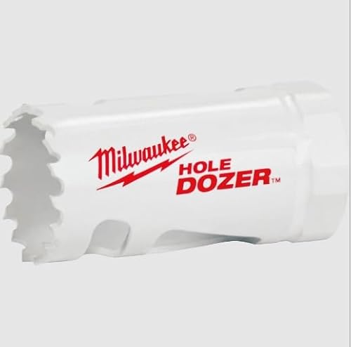 Milwaukee 49-56-0032-7/8 '' 22 mm de hielo endurecido bimetálica sierra de orificios