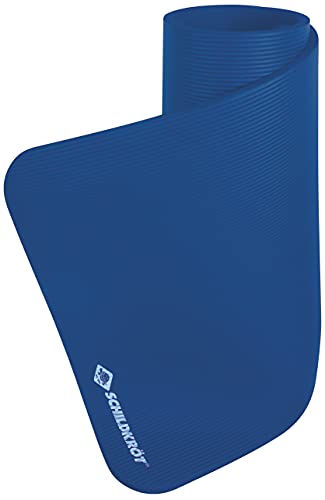 Esterilla de fitness XL acolchada de 15 mm con correa de transporte