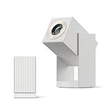 Courte focale 1.2:1 et projection 40–120 pouces: Grâce à son ratio 1.2:1, le Cube 2 Pro projette une grande image même à 1 mètre de distance, parfait pour chambres, salons ou petits espaces. Installation flexible au plafond, mur, trépied ou bureau grâce au filetage standard 1/4.