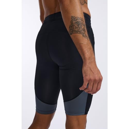 2XU Men's Light Speed React Compression Shorts (US, Alpha, Medium, Regular, Regular, Black2